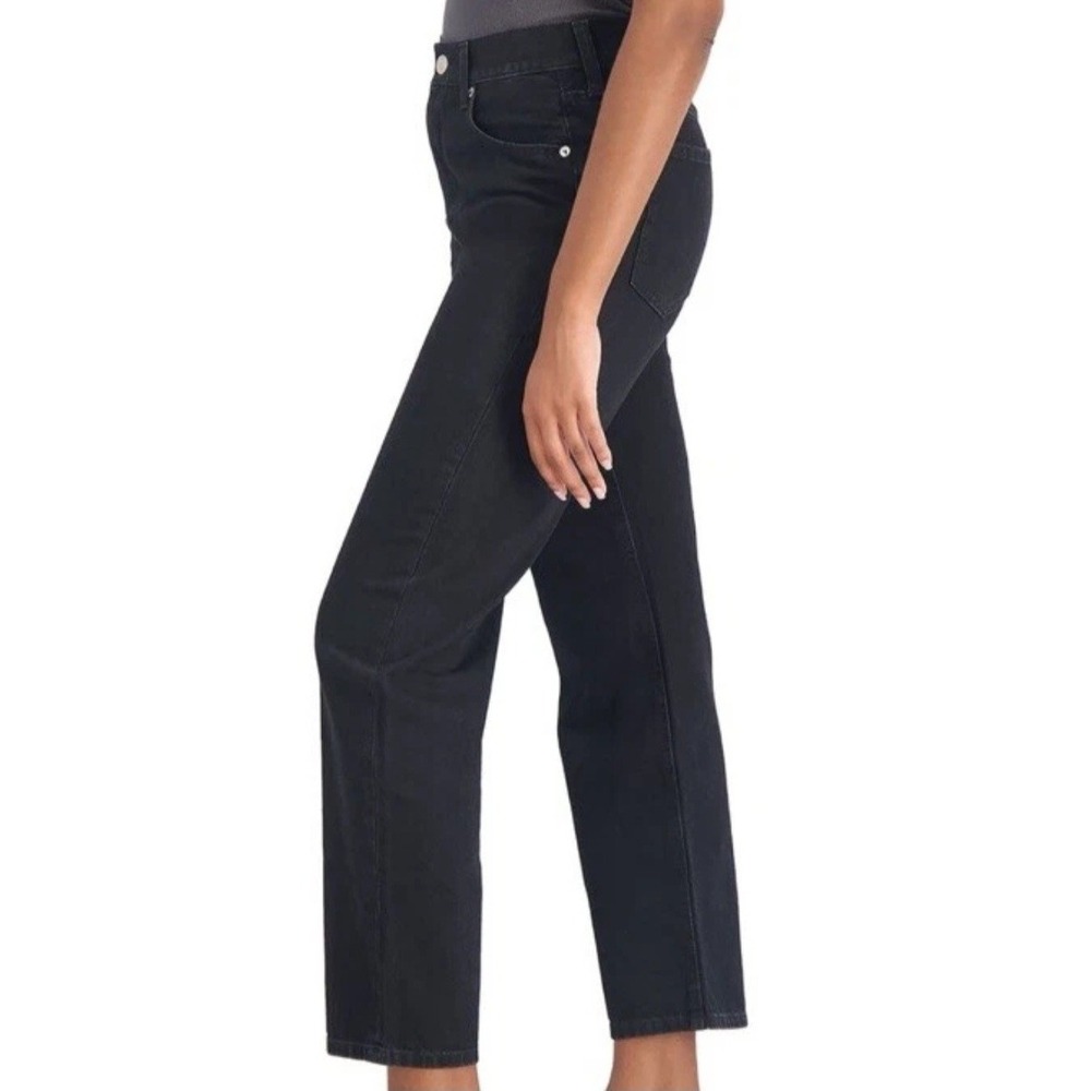 Aeropostale Jeans Womens Baggy Black High Waist Size 14R NEW - Picture 3 of 16